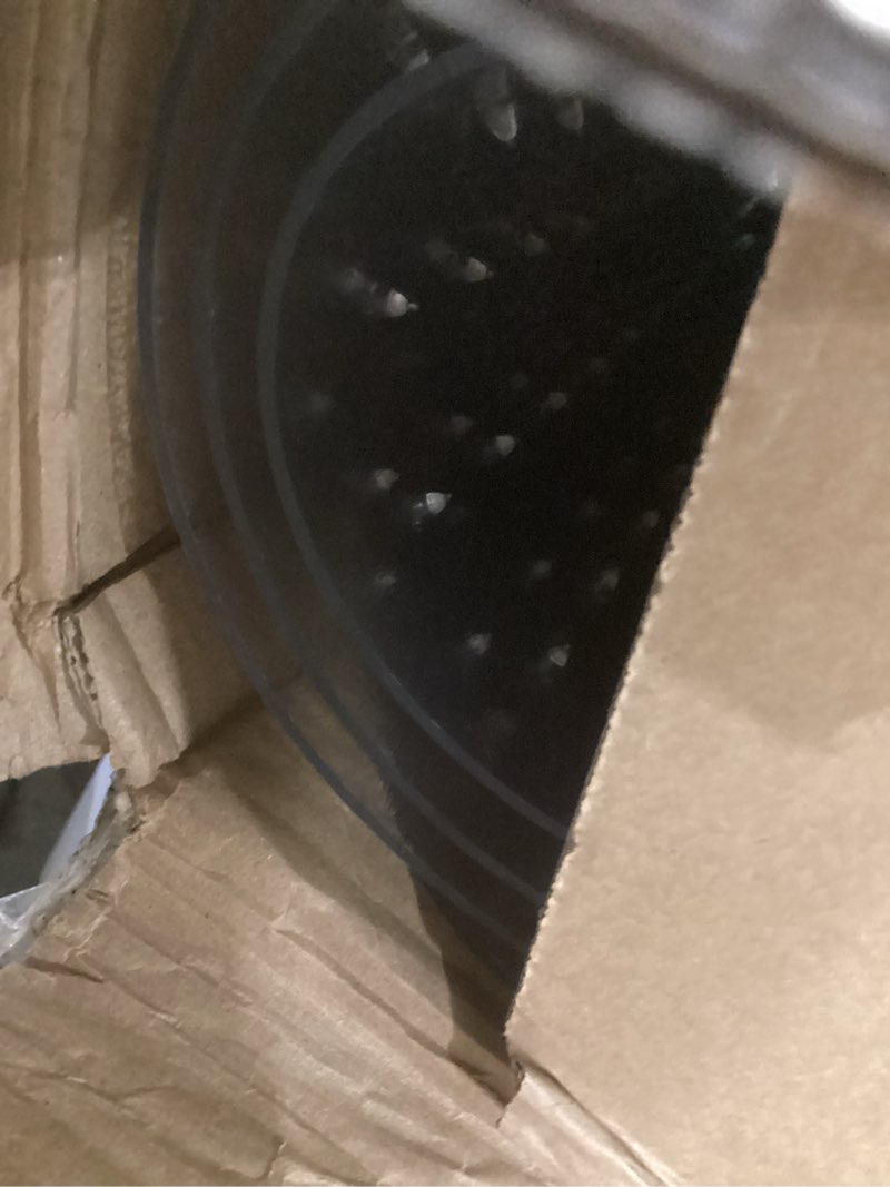 Condition photo showing Good Condition for kuyal desk chair mat for carpet, 36'' x 48'' rectangle transparent mats for chairs good for desks, office and home, easy glide, protects floors for low and no pile carpeted floors