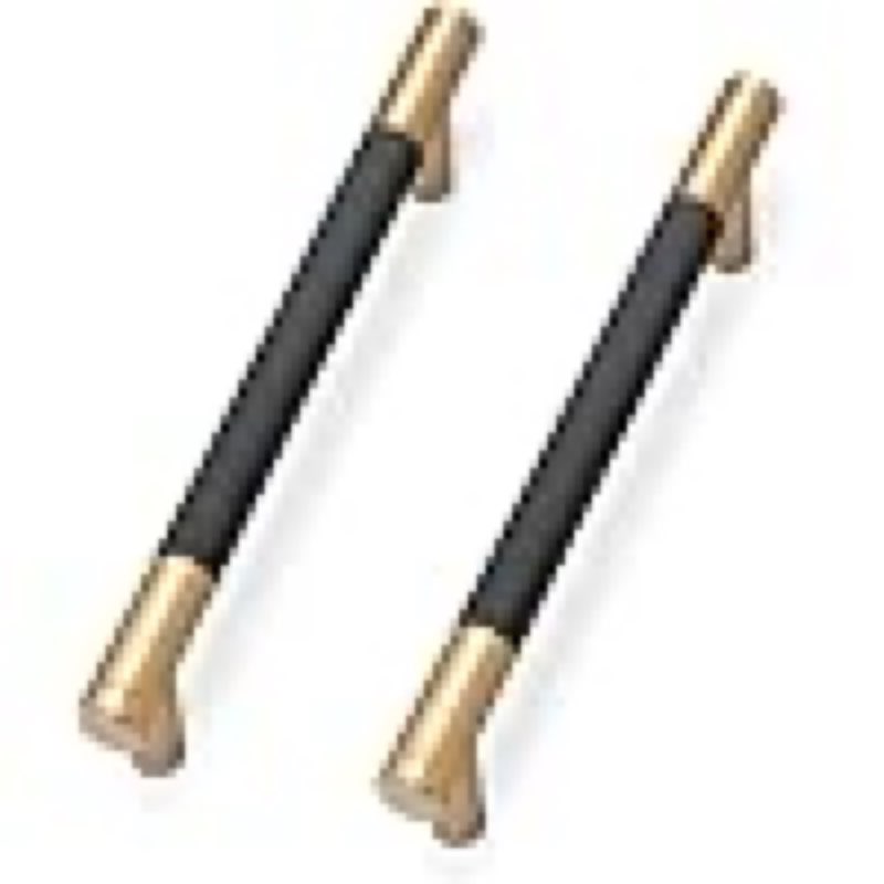 20 pack matte black and champagne bronze cabinet pulls knurled 5 inch hole centers kitchen cabinet handles drawer pulls cabinet hardware