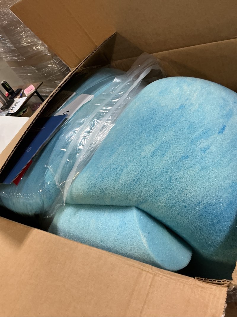 Condition photo showing Good Condition for Sleep Innovations Dual Layer 4 Inch Memory Foam Mattress Topper, Queen Size, Medium Support, 2 Inch Cooling Gel Memory Foam Plus 2 Inch Pillow Top Cover Queen Enhanced Support Topper