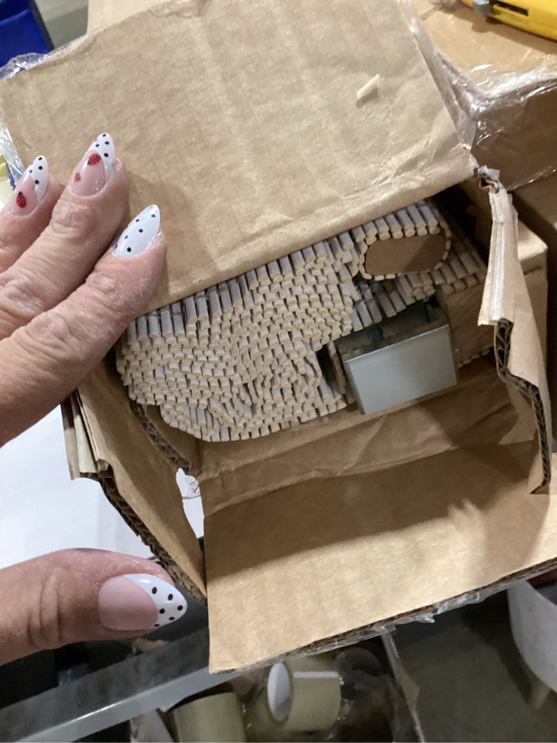 Condition photo showing Good Condition for unishades no drill cordless bamboo roman shades, 32×64 in, off white | natural material, light filtering, easy install ?thin bamboo strips?off white 32" w × 64" h