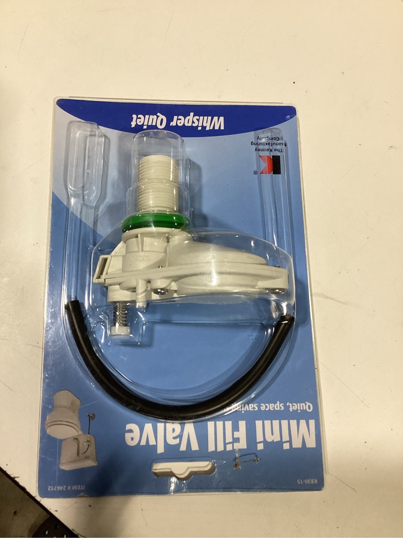 Condition photo showing Good Condition for plumb pak, white keeney k830-15 toilet fill valve mini pilot anti-siphon, pack of 1