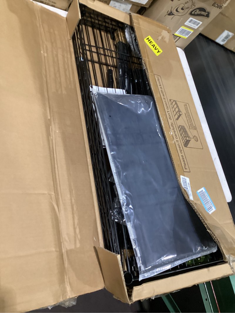 Condition photo showing Good Condition for futassi clothing rack with cover, p1c rolling closets with wheels, metal garment rack for hanging clothes, clothing storage wardrobe with cover, 36.2" w x 16.5" d x 80.5" h, black, load 450 pounds black rack with black cover