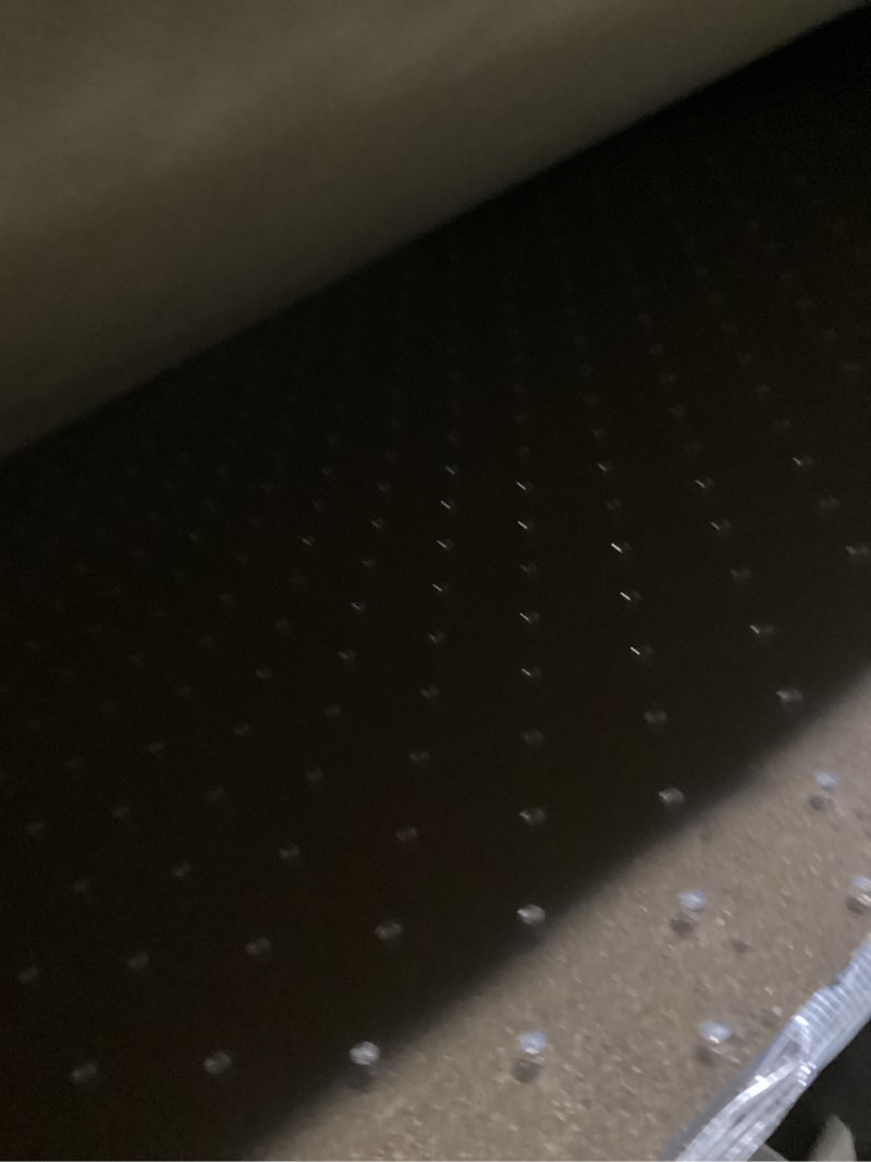 Condition photo showing Good Condition for Kuyal Office Chair Mat for Carpet, 46x60 Clear Heavy Duty Computer Chair Mat, Under Desk Protector Carpeted Floors Mat, Easy Chair Movement,Ship Flat 1 46" X60"