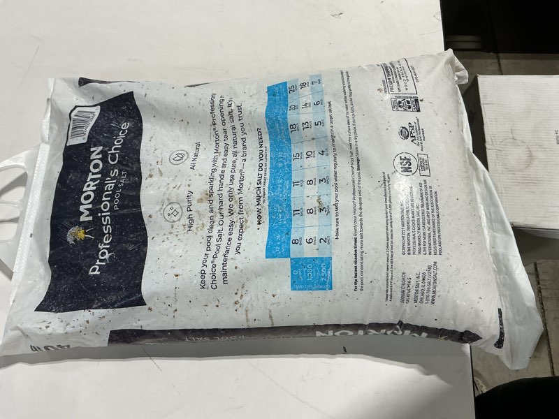 Condition photo showing Good Condition for pool salt prochoice 40lb