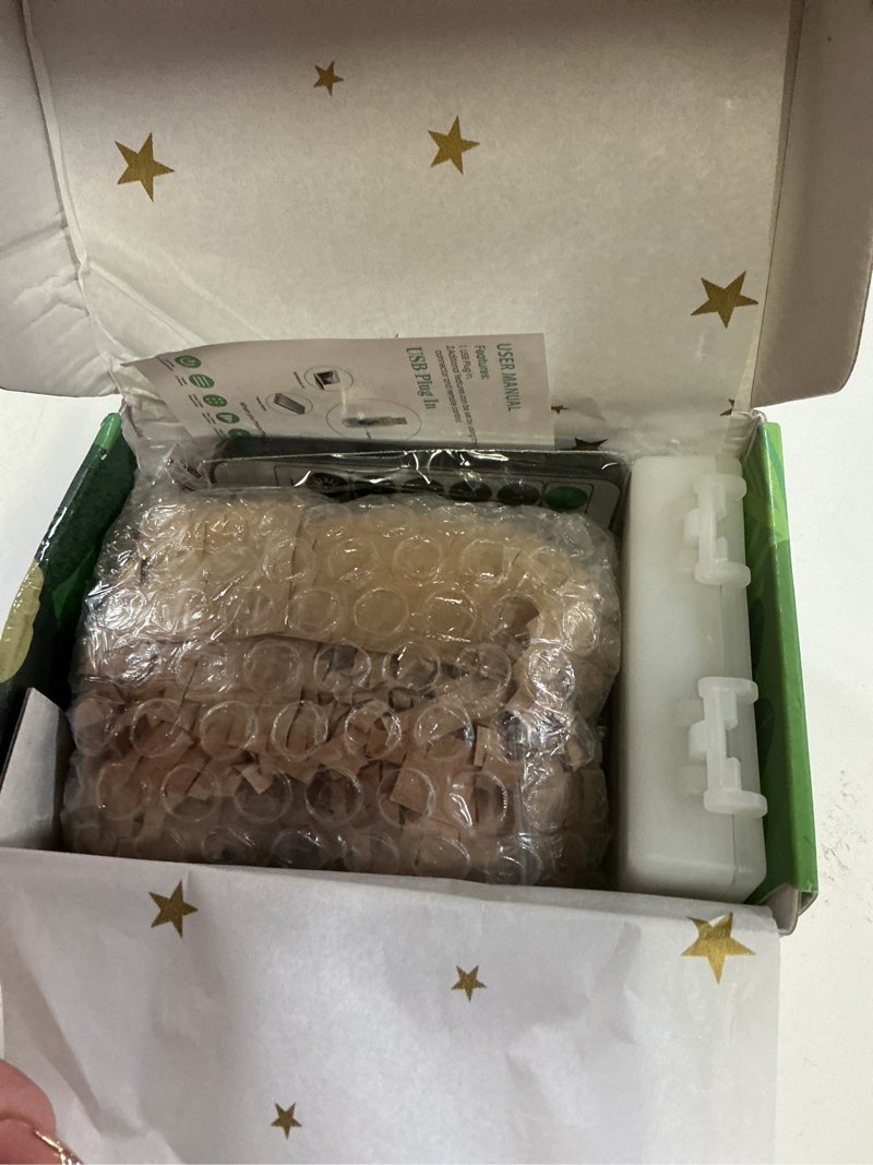 Condition photo showing New/Like New for mushroom fairy string lights cottage core decorative lights- 20led 7ft usb plug in unique 3d mushroom with timer dimmer- mushroom décor fairy lights for bedroom christmas holiday party decoration