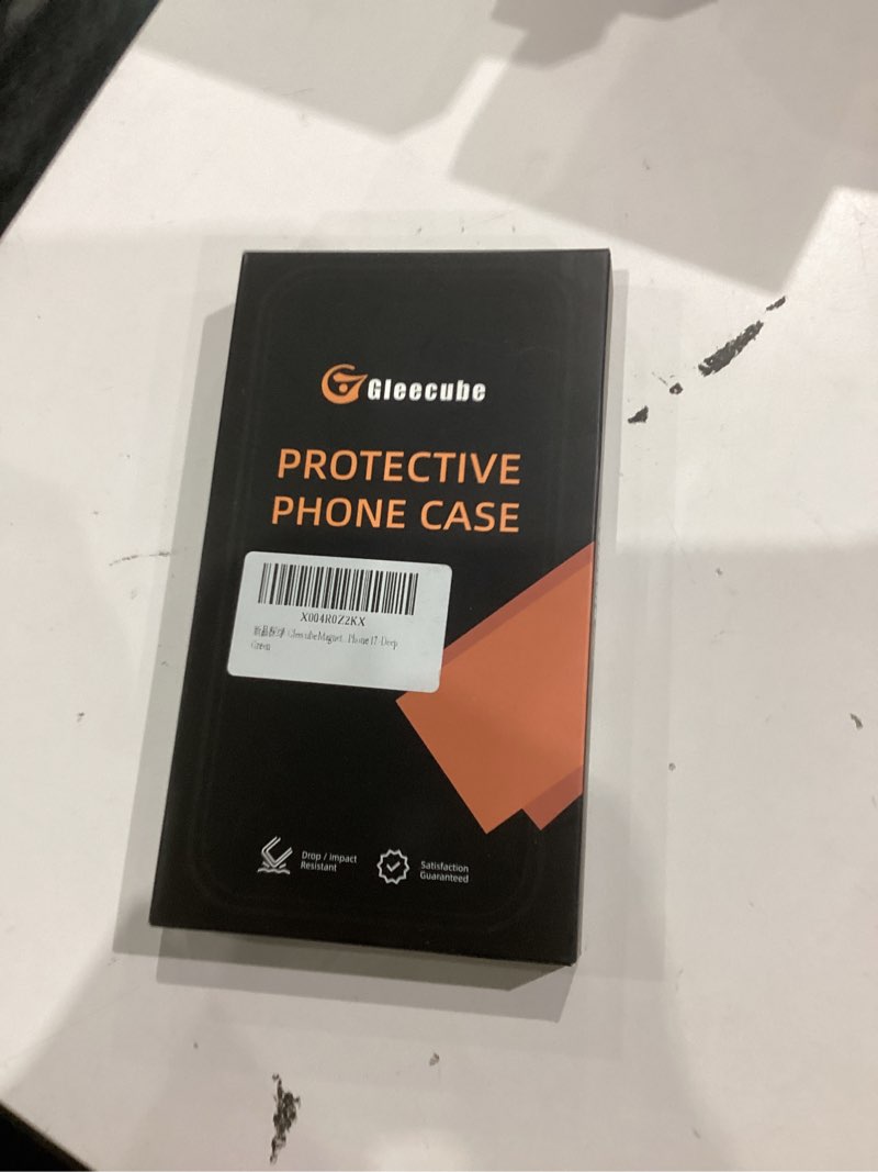 Condition photo showing New/Like New for Magnetic for iPhone 17 Case, [Matte Solid Color] [Full Camera Protection] Protective Case for iPhone 17 - Deep Green iPhone 17 Deep Green