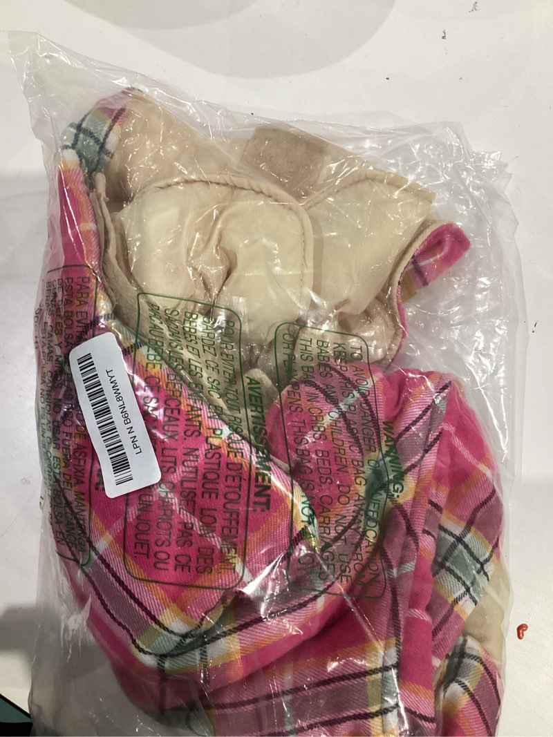 Condition photo showing As Is for Kuoser Warm Dog Coat, Waterproof Dog Jacket for Extra Large Dogs, Adjustable Durable XL Doggie Winter Coat Reversible Cozy Puppy Cold Weather Apparel from Small to Large Breed, Rose XL Rose X-Large (Pack of 1)