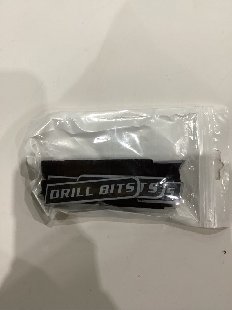 Condition photo showing New/Like New for Magnetic Tool Box Labels, Reusable Heavy Duty Magnetic Toolbox Labels for Garage, Workshop, Storage Bins, 12 Pcs/Black Black Regular Thickness 12