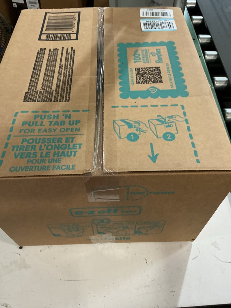 Condition photo showing New/Like New for pampers diapers - swaddlers 360° - size 3, 156 count, up to 100% leakproof comfy dry fit, designed for easy changes, pull on baby diaper (packaging may vary) size 3 156