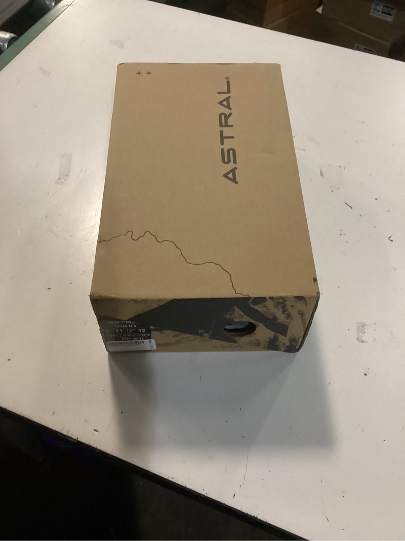 Condition photo showing New/Like New for astral men's loyak shoes - barefoot, quick-drying, minimalist sneaker for casual wear, water sports, travel, & hiking