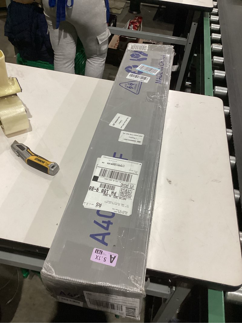 Condition photo showing New/Like New for Metal Bed Frame,Full Size Bed Frame with Storage Space,Heavy Duty Sturdy Mattress Foundation,Easy Assembly,No Box Spring Needed, Black,18 Inch,Full Full 18 Inch