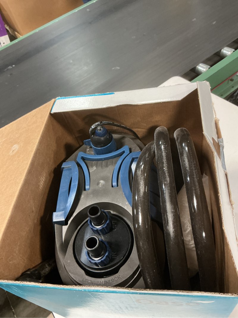 Condition photo showing As Is for OASE Indoor Aquatics Filtosmart Thermo 100, Black