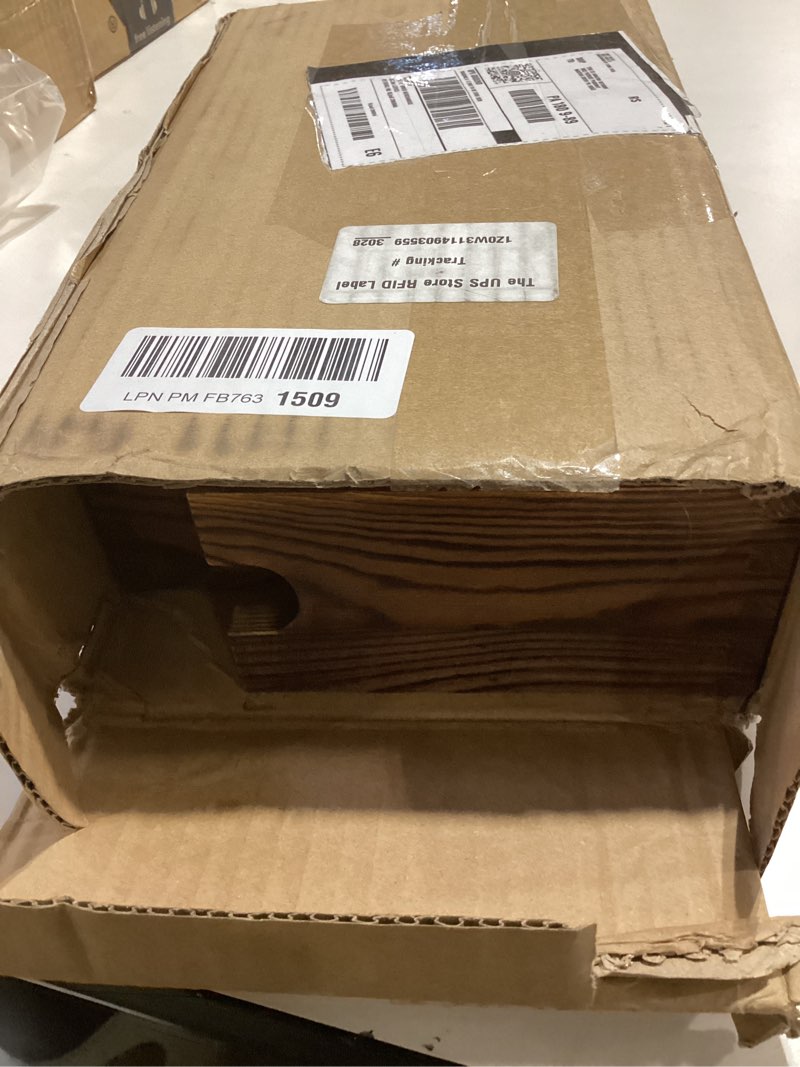 Condition photo showing As Is for 2 Set Large Wooden Tiered Riser Display Stands for Vendor Events,Stackable Wooden Cupcake Stand,Farmhouse Decor Wood Dessert Table Display Set,Vendor Booth Display Items,Food Display Risers for Party?12-11.2-10.4-9.6IN?