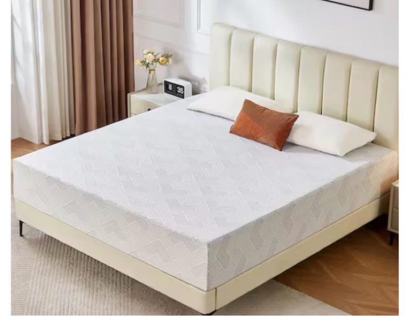 Queen Medium Memory Foam 12 in. Bed-in-a-Box Mattress for Pressure Relief and Spine Support 