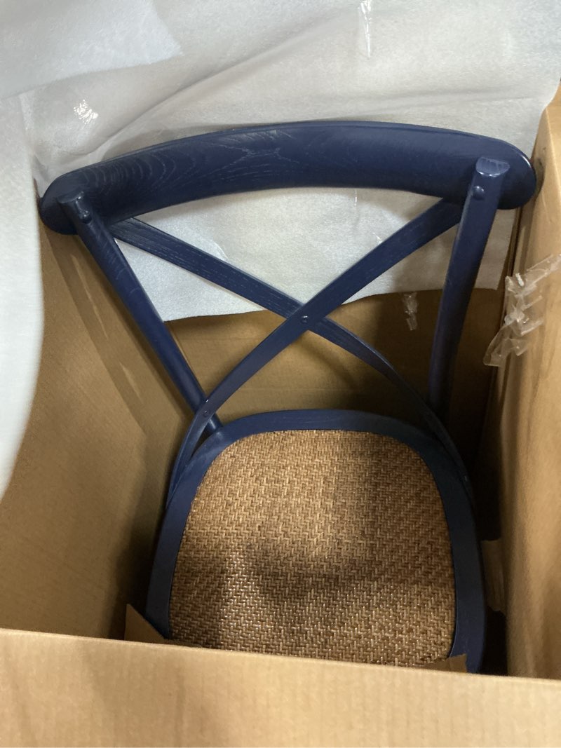 Condition photo showing New/Like New for modway gear dining side chair, midnight blue pack of 1 midnight blue
