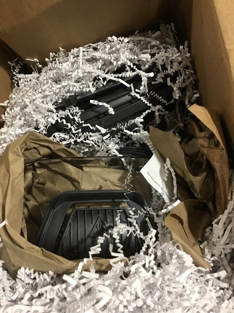 Condition photo showing Good Condition for Ninja Crispi 4-in-1 Glass Air Fryer | 450°F | Non-Toxic | 4QT & 6-Cup Glass Containers w/Lids | Microwave, Freezer, Dishwasher Safe | Max Crisp, Air Fry, Bake, Recrisp | Stone | FN101ST Stone 4 QT