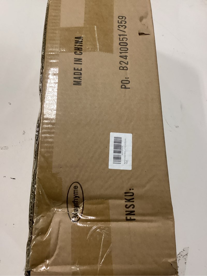 Condition photo showing New/Like New for Double Curtain Rods, Wrap Around Curtain Rod for Windows, Internal Splicing 1'' Front and 5/8'' Back Adjustable Curtain Rod with Aluminum Finials and Brackets (Matte White, 28-165") 28-165" Matte White