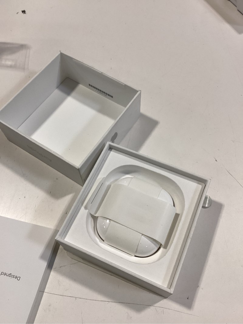 Condition photo showing Good Condition for apple airpods 4 wireless earbuds, bluetooth headphones, personalized spatial audio, sweat and water resistant, usb-c charging case, h2 chip, up to 30 hours of battery life, effortless setup for iphone without active noise cancellation without applecare+