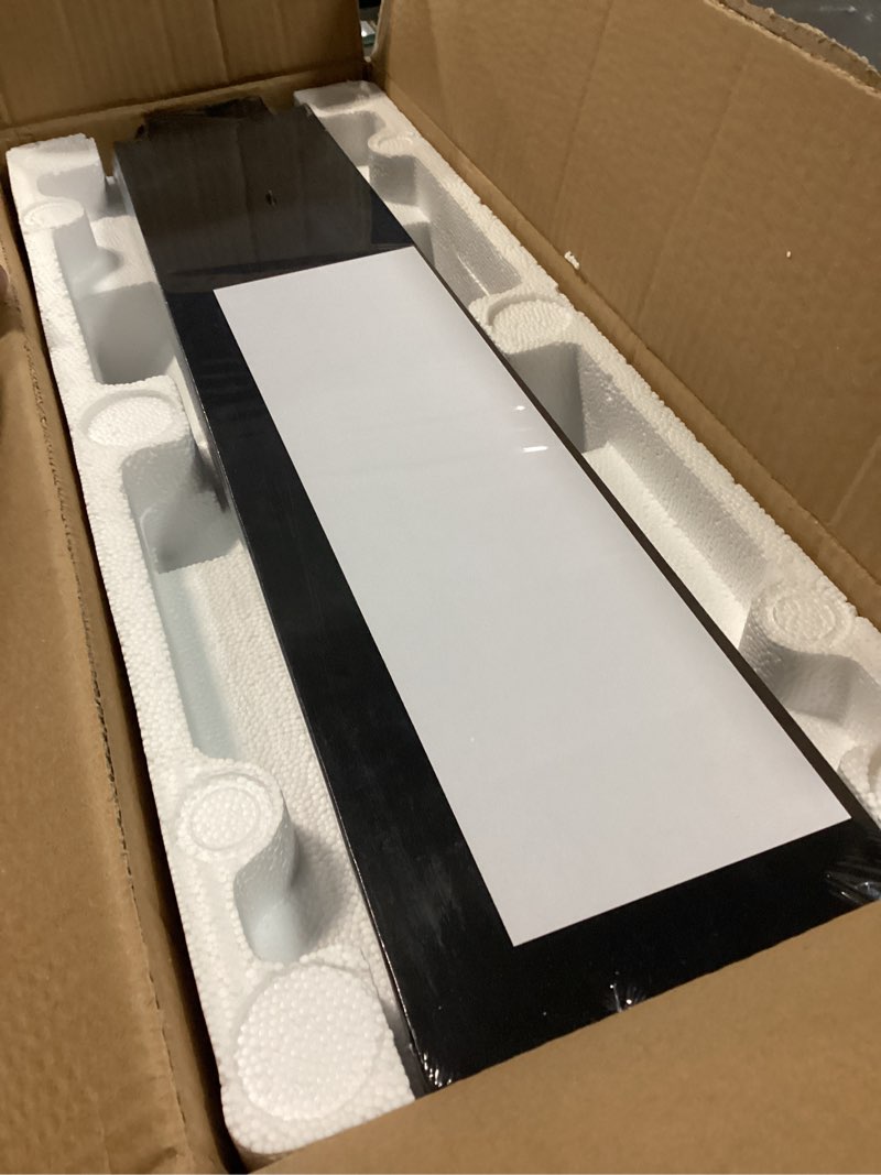 Condition photo showing Good Condition for TCL 52" Ceiling Fan with Lights, Black Flush Mount Ceiling Fans with Remote Control, 6 Speeds DC Reversible, Dimmable, Noiseless, Low Profile Ceiling Fans for Bedroom