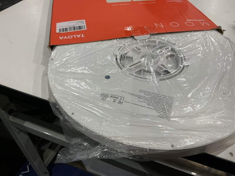Condition photo showing Good Condition for taloya led ceiling light living room white, 15.8 inch thin flat modern flush mount lighting fixture for bedroom,5 color temperatures in 1, 24w round 0.94 inch thickness white(5cct) 15.8inch-1 pack