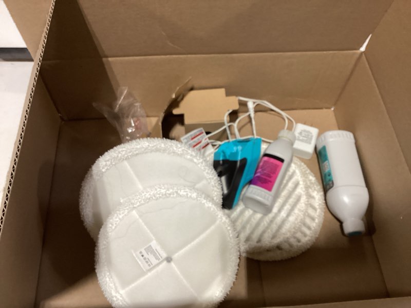 Condition photo showing As Is for Shark CarpetXpert with StainStriker Upright Carpet, Area Rug & Upholstery Cleaner with Pet Mess Extractor Tool, Perfect for Pets, Carpet Shampooer, 3 Cleaning Tools, Cleaning Solutions, White, EX201 CarpetXpert w/ StainStriker