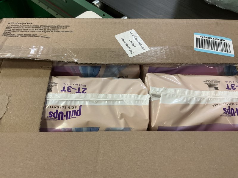 Condition photo showing Good Condition for Pull-Ups Girls' Skin Essentials Potty Training Pants, Training Underwear, 2T-3T (16-34 lbs), 124 Ct (4 Packs of 31) 2T-3T 124