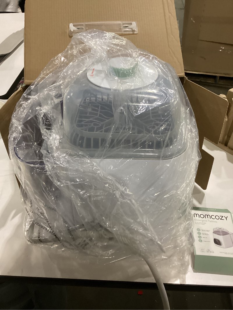 Condition photo showing Good Condition for not tested**** momcozy kleanpal pro baby bottle washer, sterilizer & dryer - all-in-one cleaning machine for bottles, pump parts & baby essentials - time-saving & effortless care