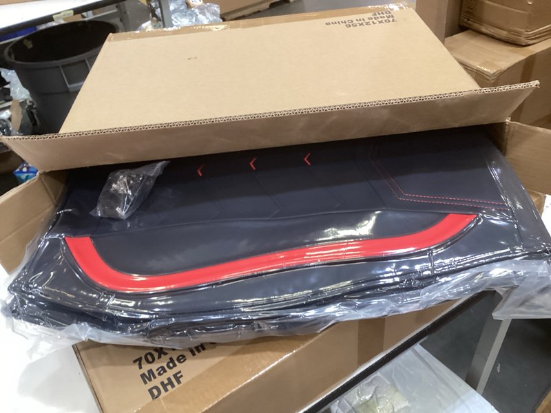 Condition photo showing New/Like New for ctds car seat covers for nissan altima 2001-2026, stylish sport seat cover, premium nappa leather car seat cover. automobile seat covers sets.(luxury 2 seats/black red) black red luxury 2 seats