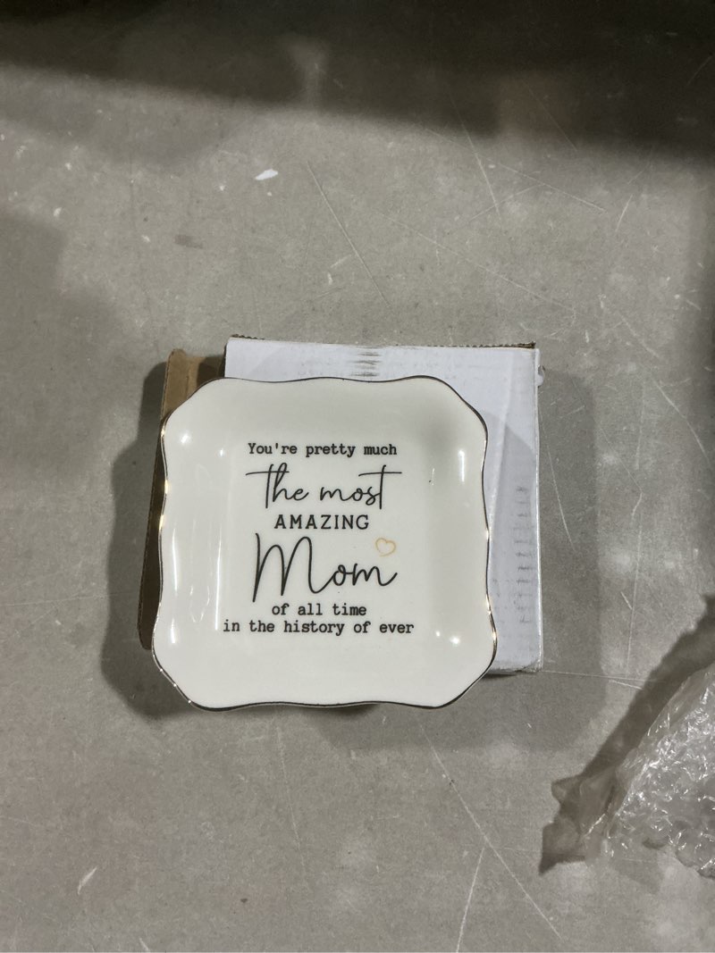 Condition photo showing Good Condition for jewelry tray birthday gifts for mom, funny valentine’s day gifts for mom, ceramic ring dish mom gifts, mini mother’s day gifts, christmas gift for mom