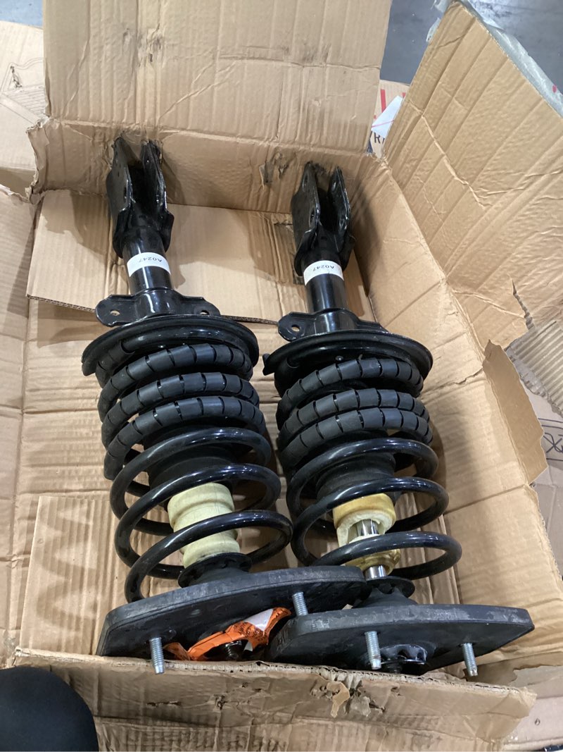 Condition photo showing As Is for similar to stock photo struts spring assembly front struts shock absorber set of 2