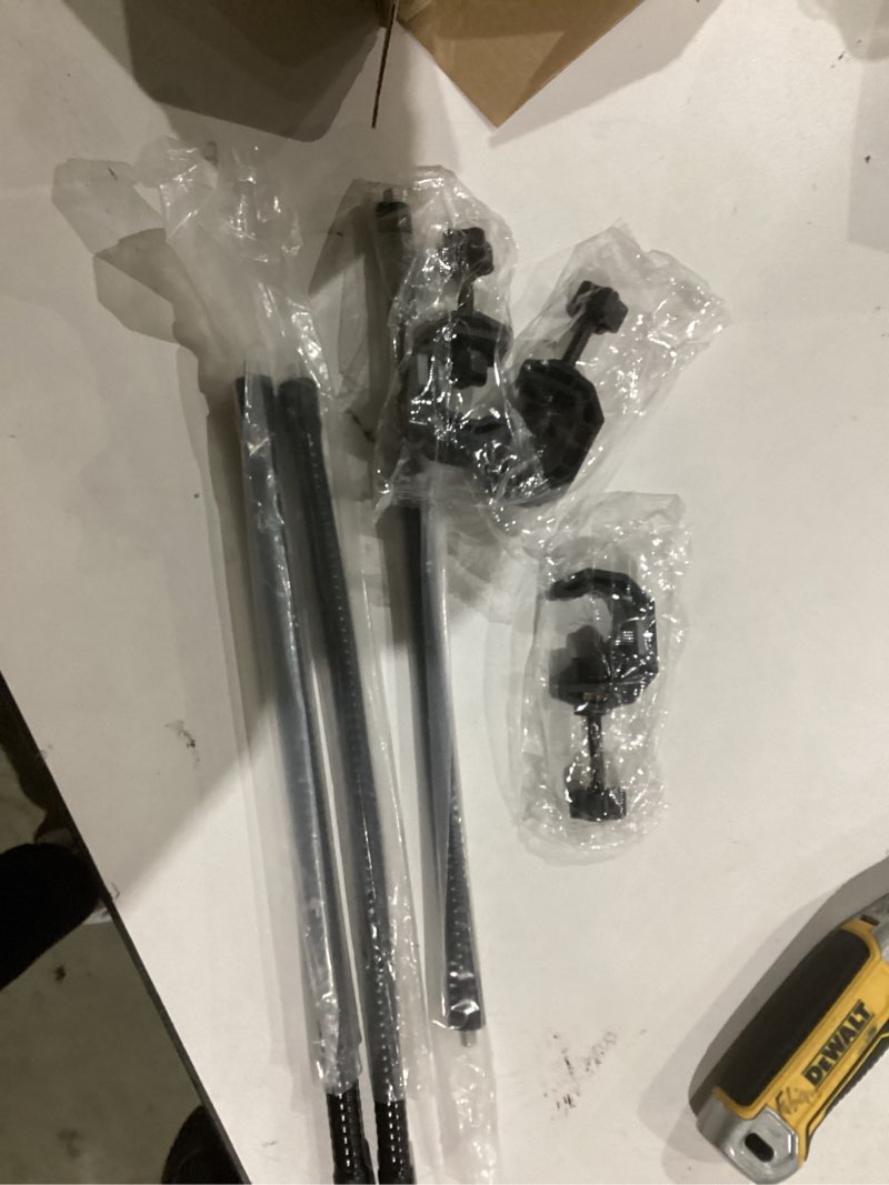 Condition photo showing As Is for Adjustable Garland Hanger for Door Frame Upgraded Heavy-Duty Garland Decorations Holder for Wreaths, Lights, No Drill Damage-Free Installation,Christmas & Thanksgiving Decorations Holder (32"-67") Medium