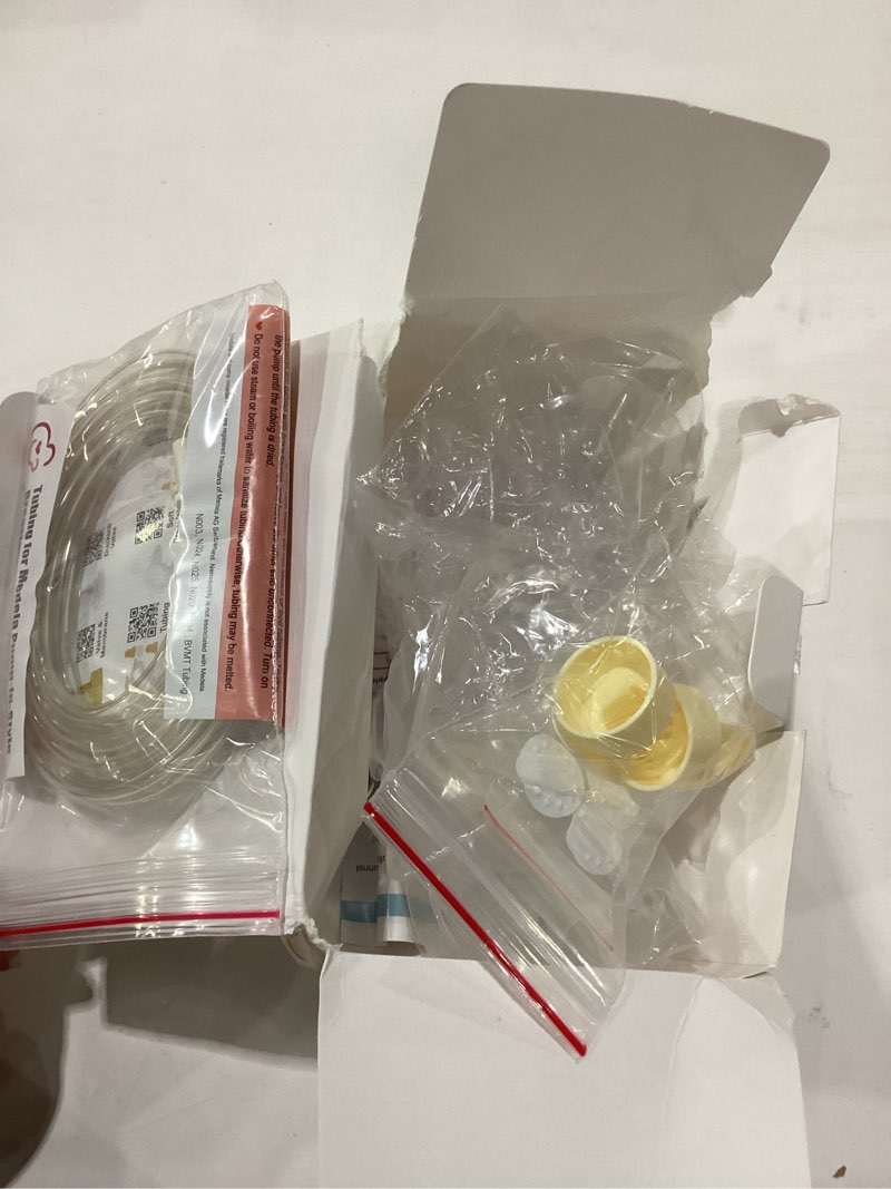 Condition photo showing New/Like New for nenesupply pump parts with 17mm flanges compatible with medela pump in style breastpump not original medela pump parts include compatible flange breastshield connector valve membrane tubing 17mm detachable