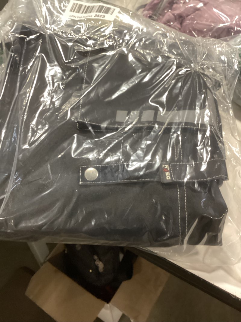 Condition photo showing As Is for motorcycle pants for men dual sport motorbike pant waterproof, windproof riding pants all-weather with removable ce armored 32w x 34l black