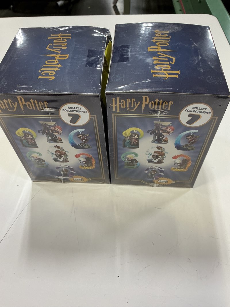 Condition photo showing New/Like New for (2 pack)happy haul harry potter™ cliff hangers hover figures assortment, surprise collectible toy figure in blind box with display stand, 2 inches tall, short-run drop, ages 8 and up