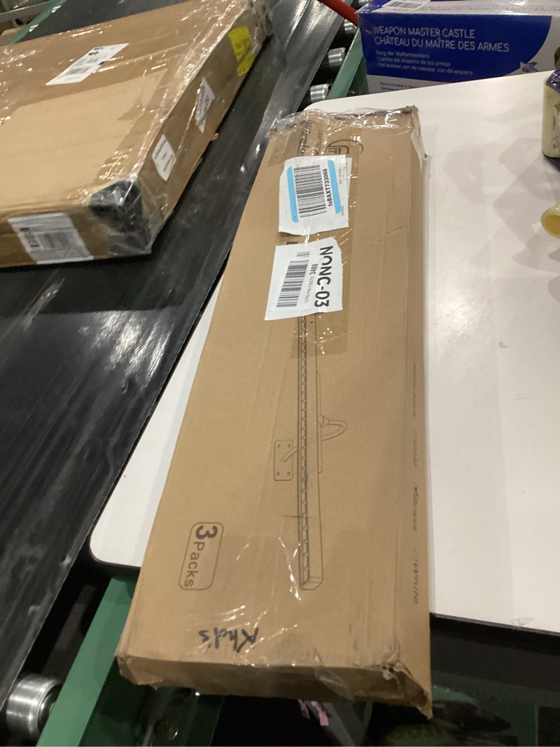 Condition photo showing As Is for craftersmark 3 pack picture lights battery operated - 24inch brass wireless for gallery, museum, mir
