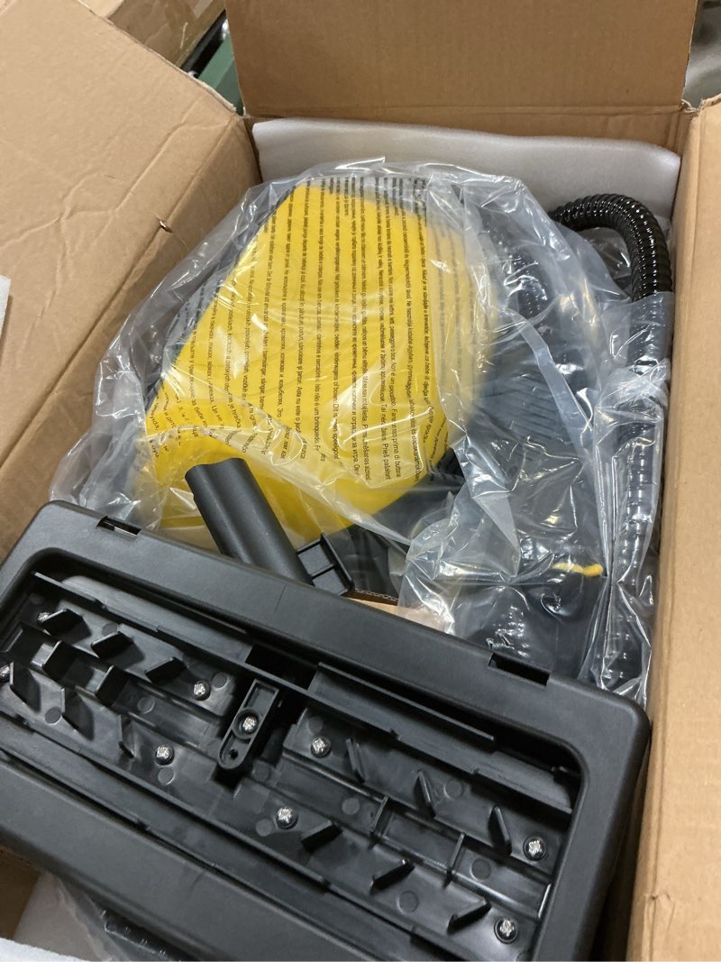 Condition photo showing Good Condition for Steam Cleaner for home, 248°F Powerful Multipurpose Steam Mop for Home Use, 38Oz Capacity, Heavy Duty Steamer for Carpets, Handheld Steamers, Floors, Cars, Tiles, Crack Cleaning?Yellow?