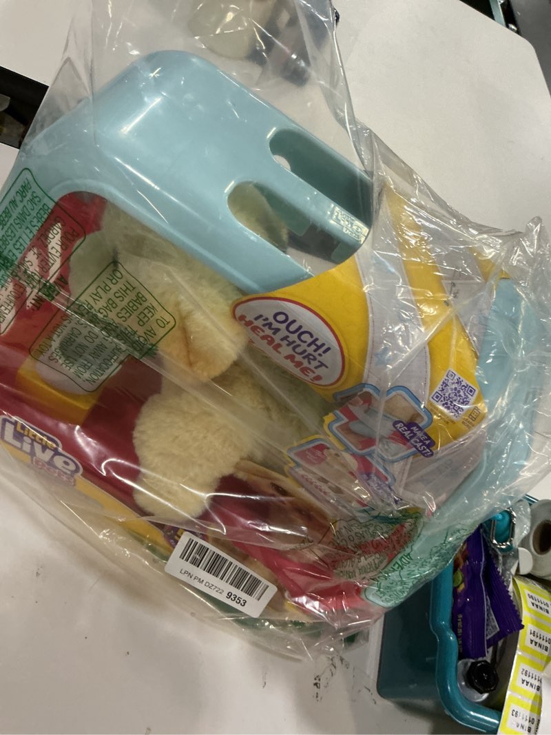 Condition photo showing New/Like New for Little Live Pets Ouchies Cooper The Retriever Puppy, 50+ Sounds, Limping to Walking Puppy Toy with Vet Carrier, Interactive Toy Dog for Kids Ages 5+