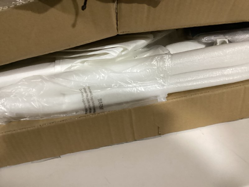 Condition photo showing Good Condition for Baby Bed Rail Guard for Toddlers - 70" Toddler Bed Rails for Twin, Full, Queen, King Bunk Size Bed Swing Down Bedrail Extral Tall Child Safety Side Railing Guards for Kids White 70 Inch White