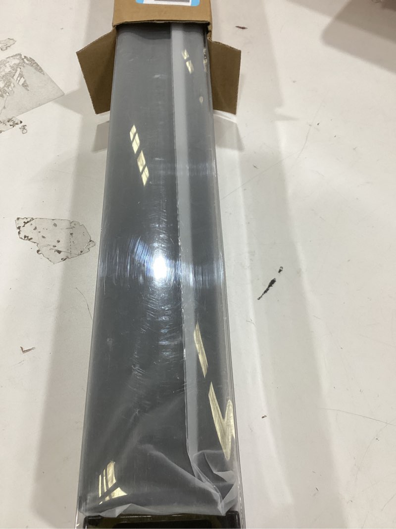 Condition photo showing Good Condition for aosky blackout roller shades cordless blinds for windows, free-stop shades with valance, thermal insulated fabric, uv protection, natural woven blinds for home and office (24" w x 72" h, black) black 24"w x 72"h