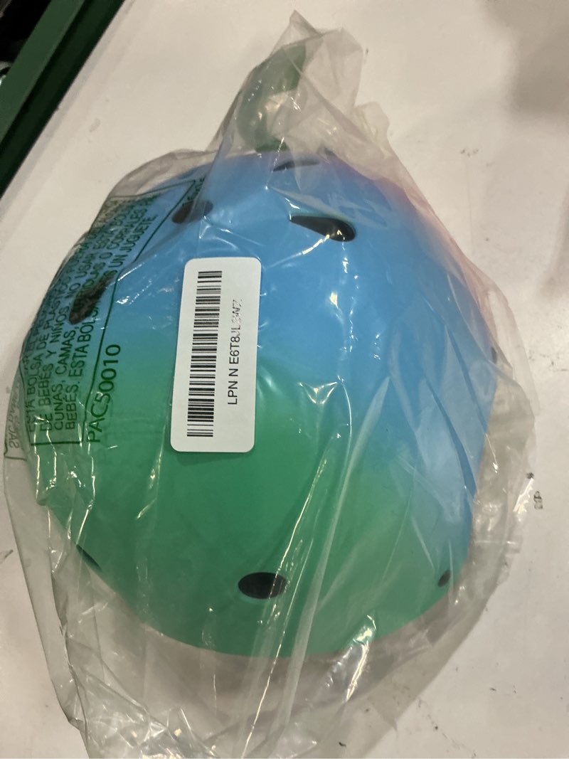 Condition photo showing Good Condition for adjustable color gradient toddler kids bike helmet for 3-5-8-14+ages girls boys.skateboard bicycle toddler helmet 2-4 years for multi-sports cycling scooter inline roller skates rollerblading gradient-a small