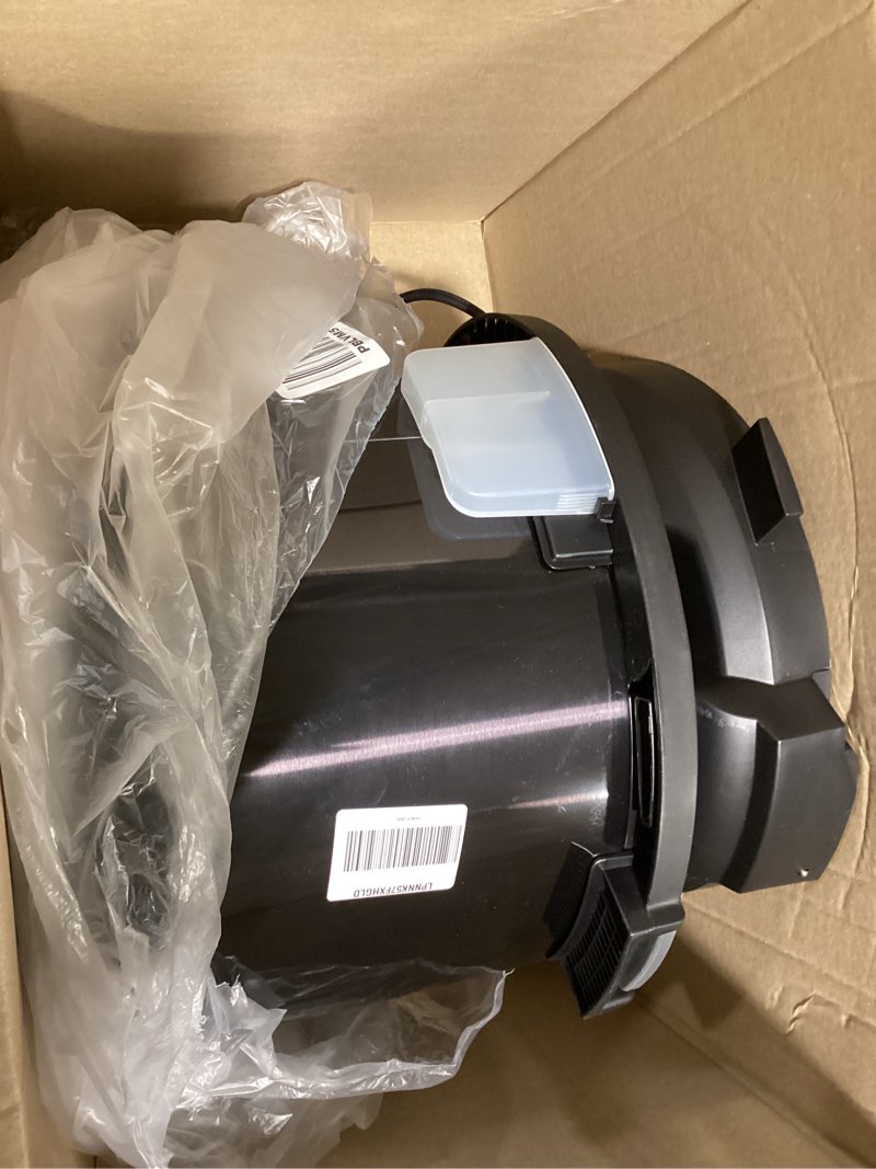 Condition photo showing Good Condition for instant pot pro (8 qt) 10-in-1 pressure cooker, slow cooker, rice/grain cooker, steamer, sauté, sous vide, yogurt maker, sterilizer, and warmer, includes app with over 800 recipes, black 8 quarts