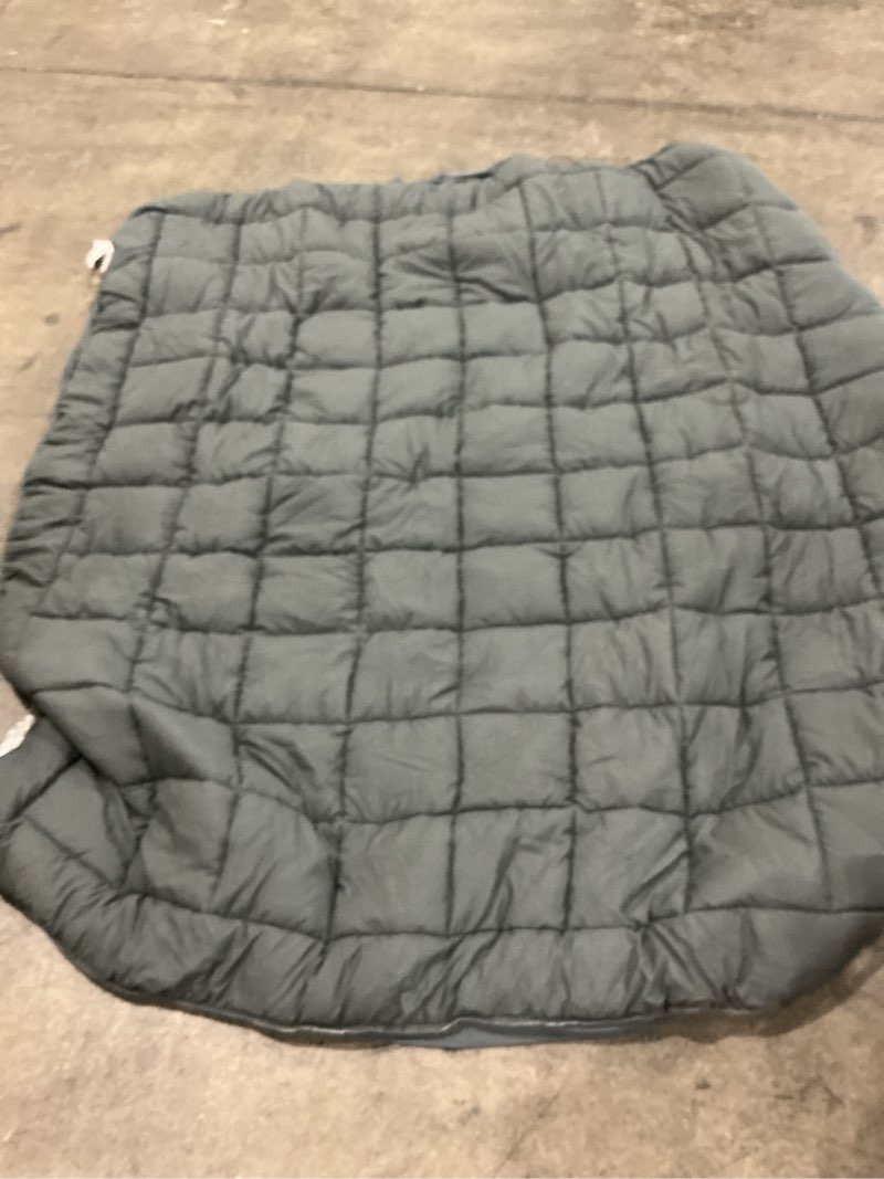 Condition photo showing As Is for easeland queen mattress pad cotton pillow top mattress topper dark grey | cooling mattress cover cotton top,8-21" deep pocket protector,60x80 inches,boxing quilted & machine washable