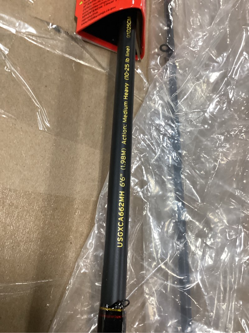 Condition photo showing New/Like New for ugly stik gx2 casting fishing rod new model 6'6" - medium heavy - 2pc
