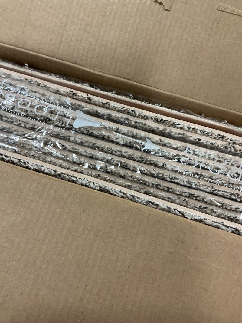 Condition photo showing New/Like New for Feather Peel and Stick Carpet Tiles, Attached Cushion, Easy DIY Install, Soft Residential Carpet, American Made, Seamless Appearance, Plush (10 Tiles - 22.5 Square Feet) (Soar, 18x18) Soar 18x18