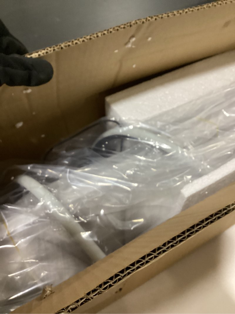 Condition photo showing Good Condition for Modern LED Pendant Lights, 47in Chandelier Dimmable with Remote Control 3000k-6000K Adjustable Color Temperature, Aluminum Island Lighting Lamp Fixture for Kitchen, Dining Room, Billiard Room A-Black 47inch