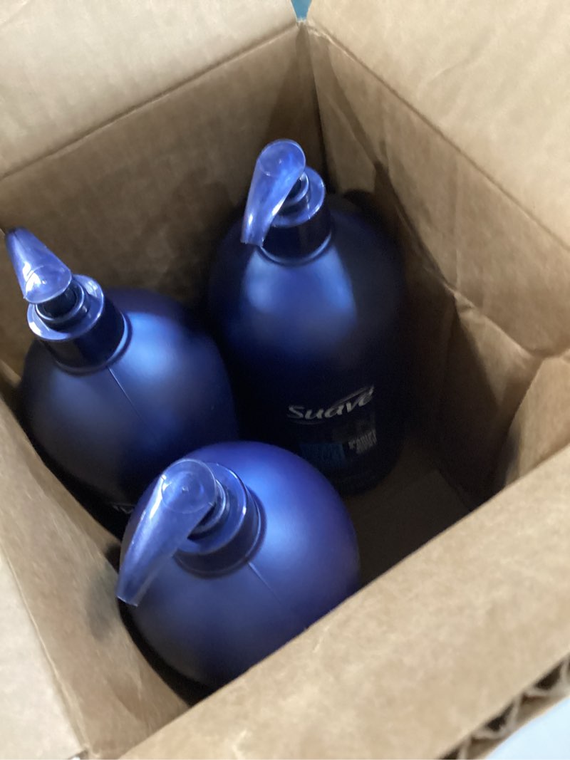Condition photo showing Good Condition for Suave Men Shampoo and Conditioner 2 in 1 Ocean Charge Refreshing, Cleanse and Conditions Hair, 40 oz Pack of 3 40 Fl Oz (Pack of 3)