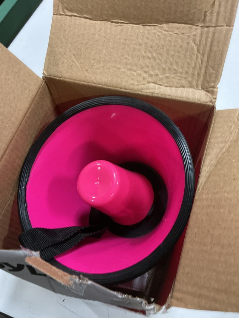 Condition photo showing Good Condition for PYLE-PRO Portable Megaphone Speaker Siren Bullhorn - Compact and Battery Operated with 20 Watt Power, Microphone, 2 Modes, PA Sound and Foldable Handle for Cheerleading and Police Use PMP24PK (Pink)