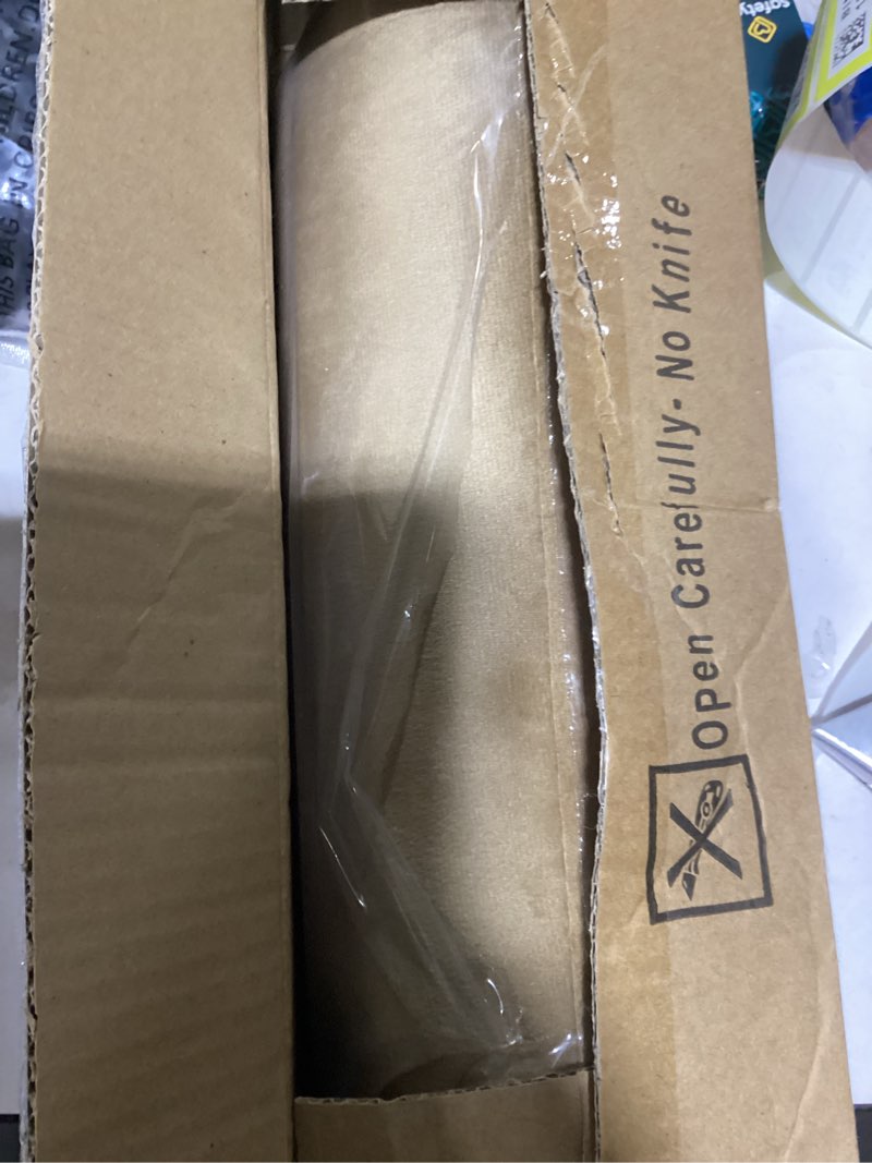 Condition photo showing Good Condition for Recliner Headrest Pillow, Adjustable Comfort Neck & Head Support Pillow, Soft Velvet Non-Slip Headrest for Pain Relief & Relaxation, Ideal for Recliner, Couch, Chair, Sofa Camel