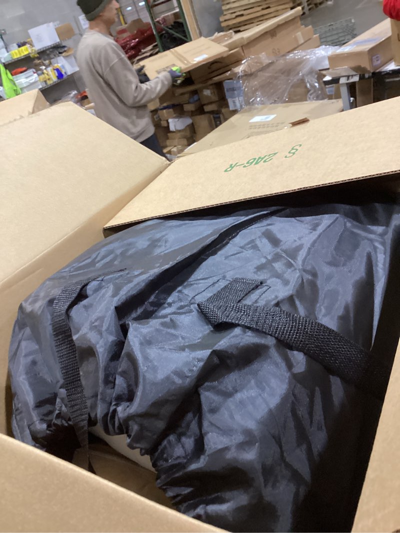 Condition photo showing Good Condition for YITAHOME Queen Size Air Mattress with Headboard and Built-in Pump, 18in Blow Up Mattress with Carry Bag, Repair Kit, and Nozzles for Home, Camping, and Travel, Brown Queen Brown