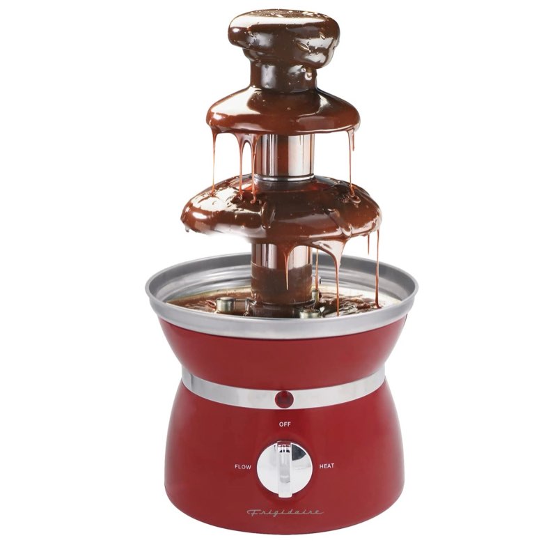 Frigidaire ECF150-RED Electric Chocolate Fountain, standard, Red